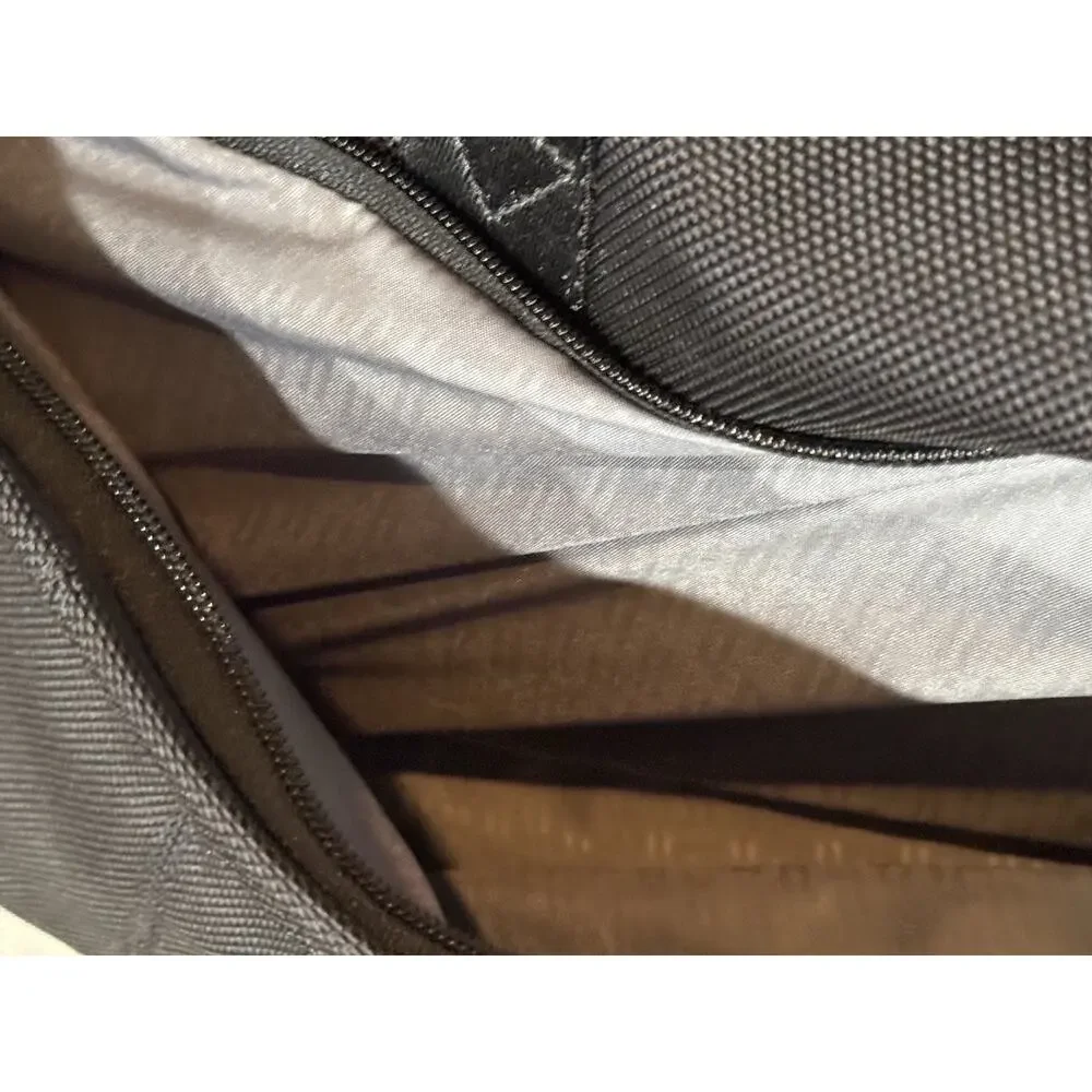 Hartmann Black Ballistic Nylon Duffel Bag Travel Weekender Carry On